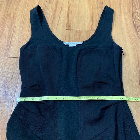 Diane von Furstenberg Black Ulani Stretch Midi Dress - Picture 14 of 16